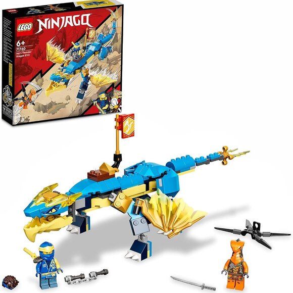 Brand New Lego NINJAGO Jay’s Thunder Dragon EVO 71760 - Picture 1 of 9